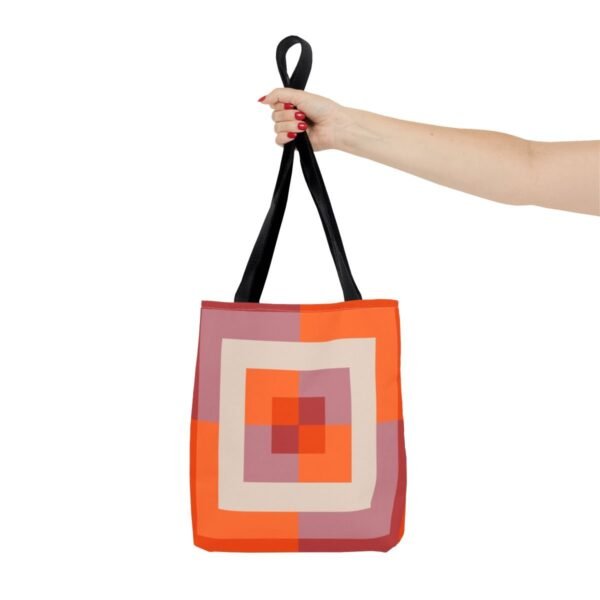 Spiced Clay Labyrinth Tote Bag - Image 4