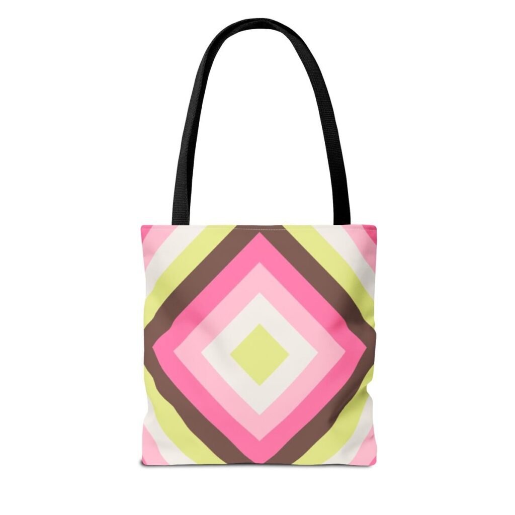Spring Cocoa Diamond Tote Bag