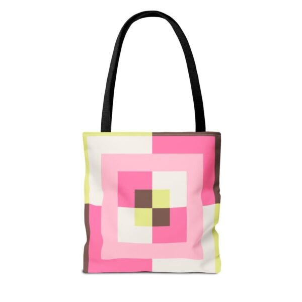 Spring Cocoa Labyrinth Tote Bag - Image 2