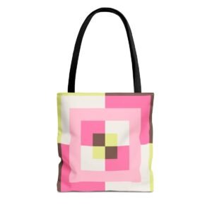 Spring Cocoa Labyrinth Tote Bag