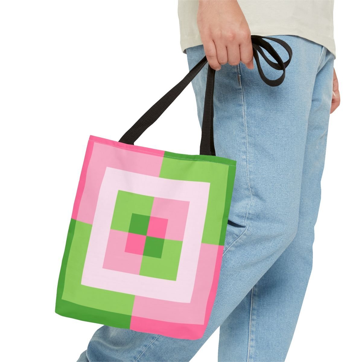 Spring Picnic Labyrinth Tote Bag - Image 3