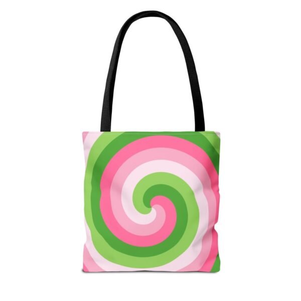 Spring Picnic Spiral Tote Bag - Image 2