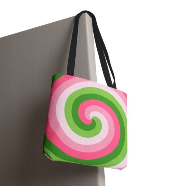 Spring Picnic Spiral Tote Bag - Image 8