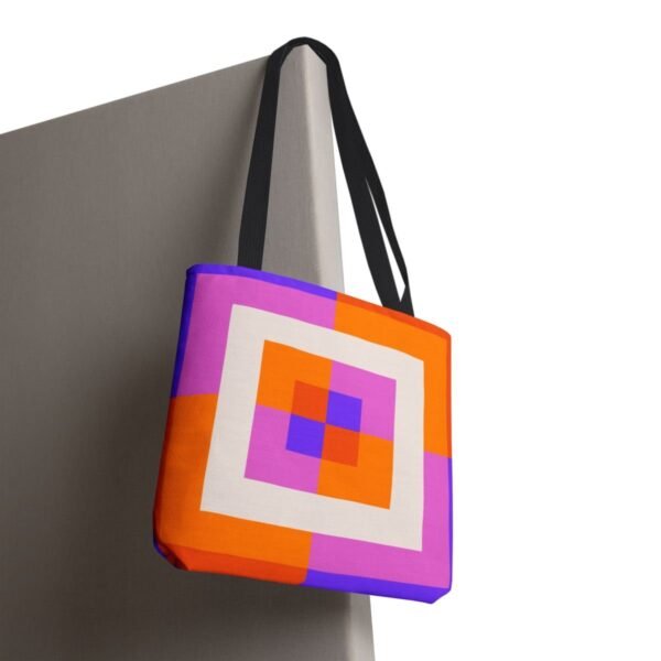 Sunset Carnival Labyrinth Tote Bag - Image 8