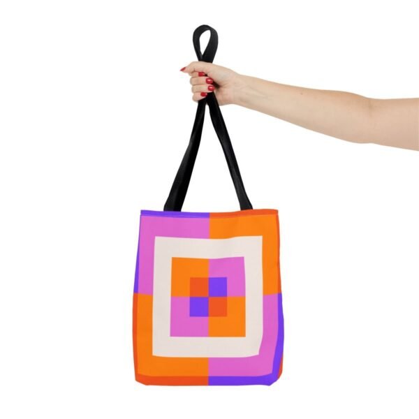 Sunset Carnival Labyrinth Tote Bag - Image 4