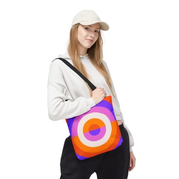 Sunset Carnival Orbit Tote Bag - Image 5