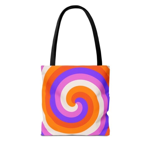 Sunset Carnival Spiral Tote Bag - Image 2