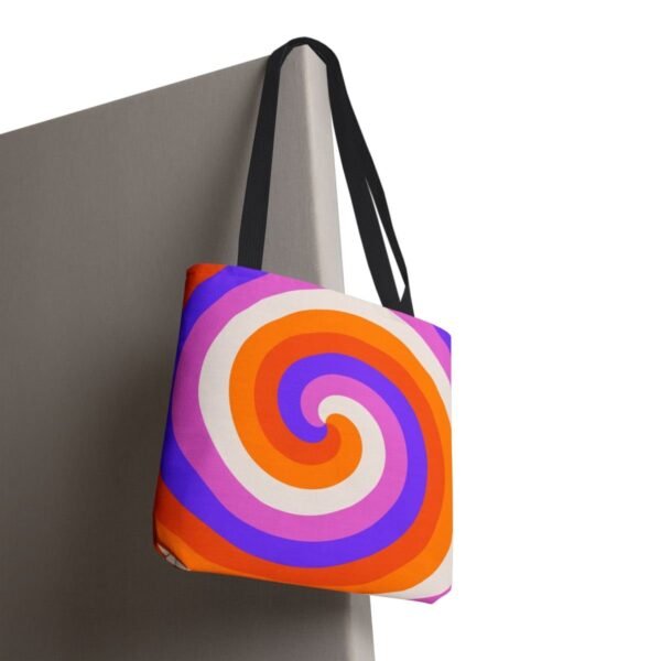 Sunset Carnival Spiral Tote Bag - Image 8