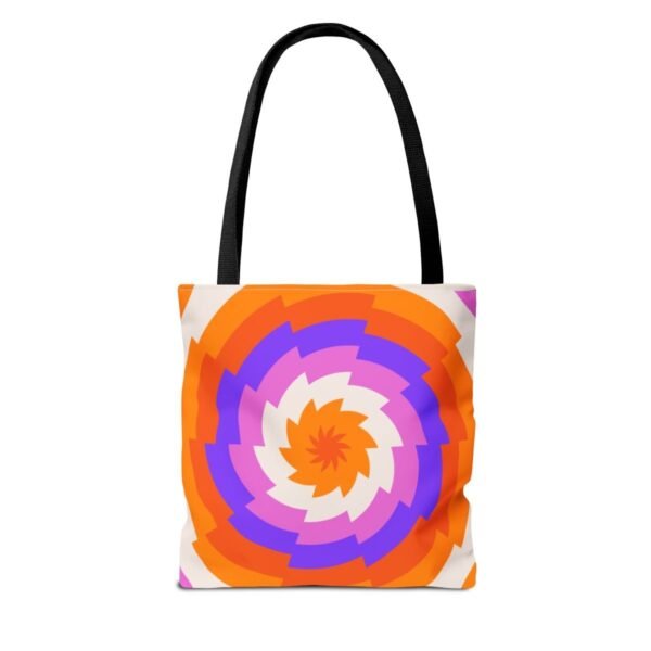 Sunset Carnival Vortex Tote Bag - Image 2