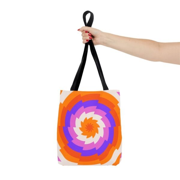 Sunset Carnival Vortex Tote Bag - Image 4