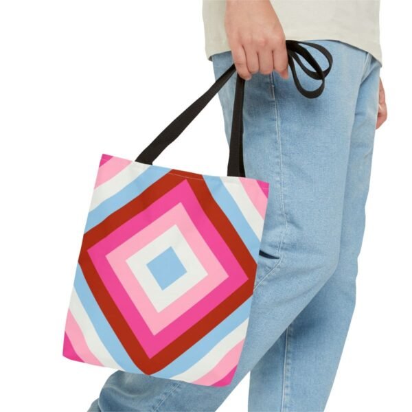 Sunset Gelato Diamond Tote Bag - Image 3