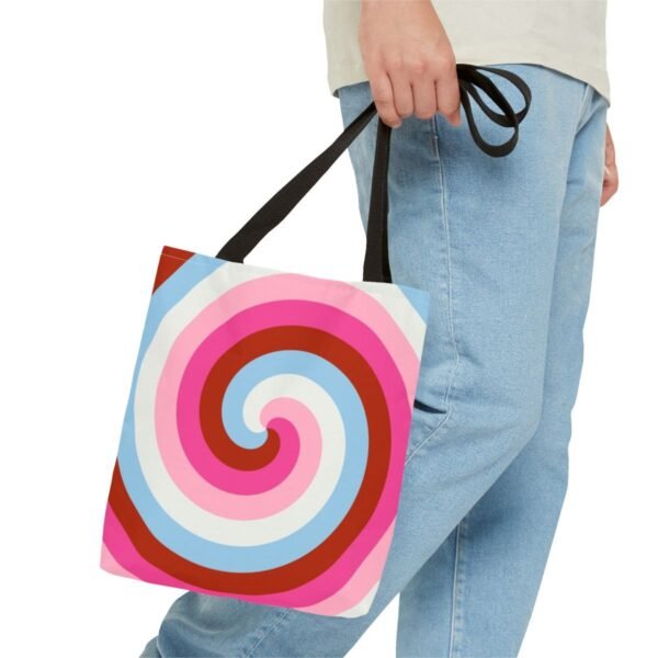 Sunset Gelato Spiral Tote Bag - Image 3
