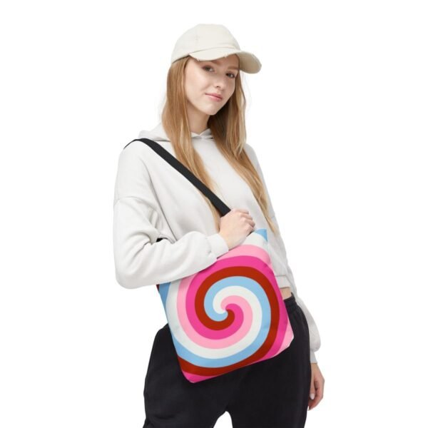 Sunset Gelato Spiral Tote Bag - Image 5