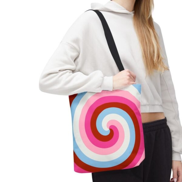 Sunset Gelato Spiral Tote Bag - Image 7