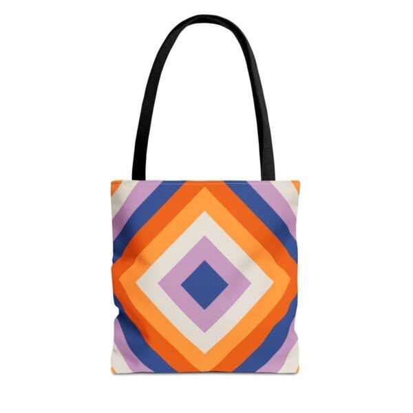 Sunset Library Diamond Tote Bag