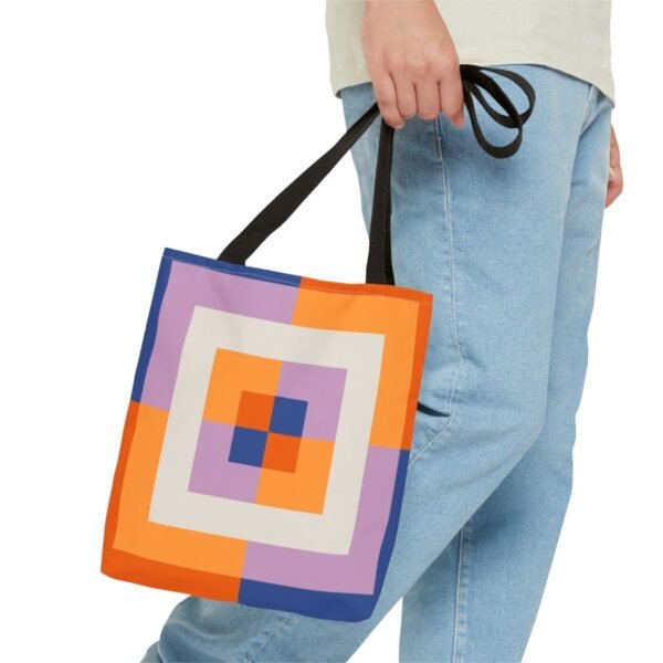 Sunset Library Labyrinth Tote Bag - Image 3