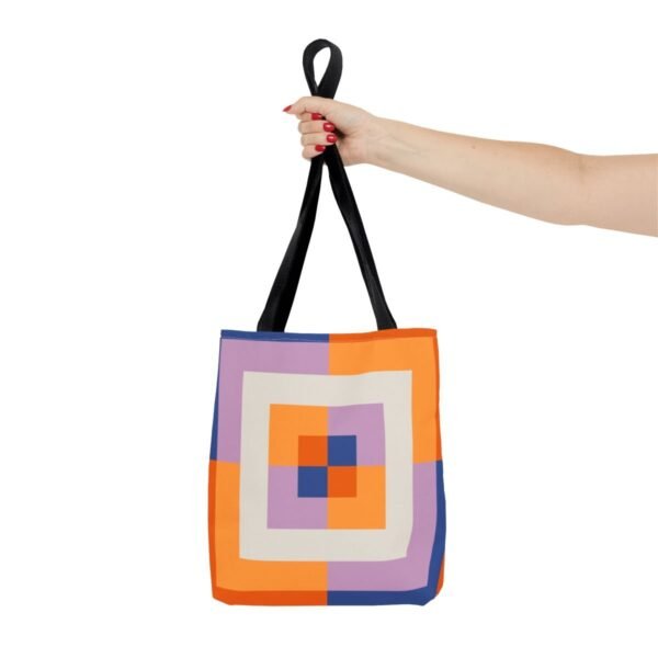 Sunset Library Labyrinth Tote Bag - Image 4