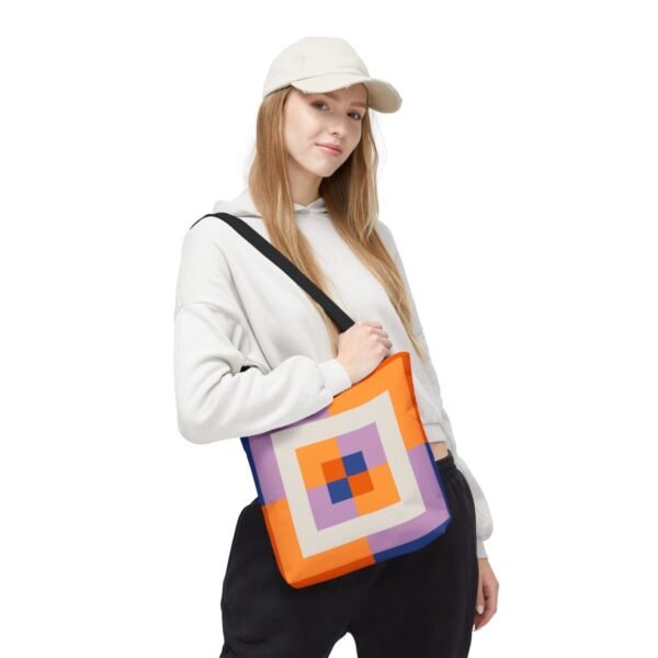 Sunset Library Labyrinth Tote Bag - Image 5