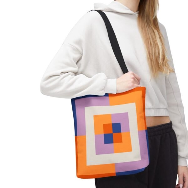 Sunset Library Labyrinth Tote Bag - Image 7