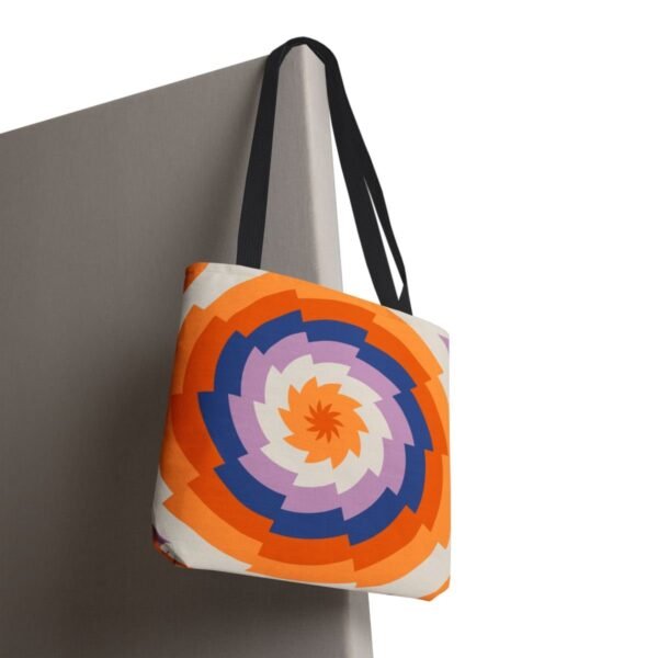Sunset Library Vortex Tote Bag - Image 8