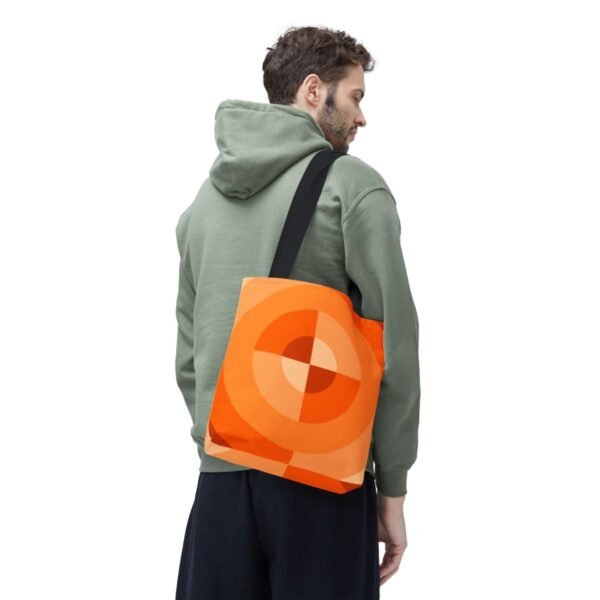 Tangerine Rush QS Tote Bag - Image 6