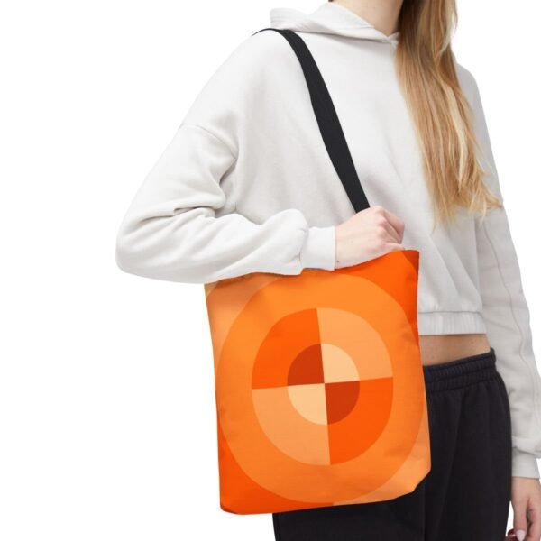 Tangerine Rush QS Tote Bag - Image 7