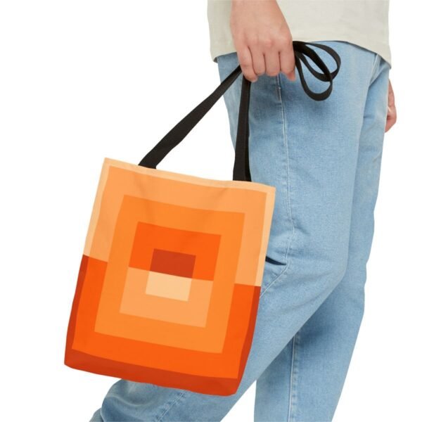 Tangerine Rush SG Tote Bag - Image 3