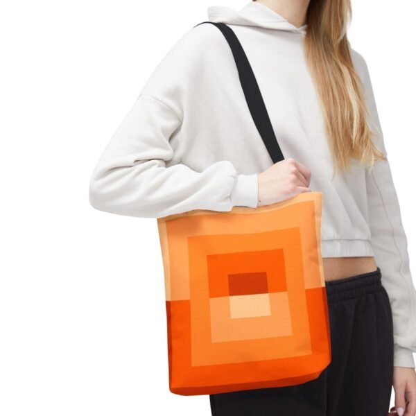 Tangerine Rush SG Tote Bag - Image 7