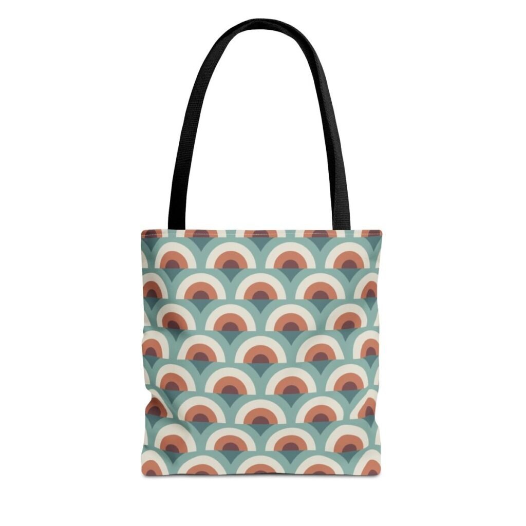 Terracotta Breeze Peacock Tote Bag