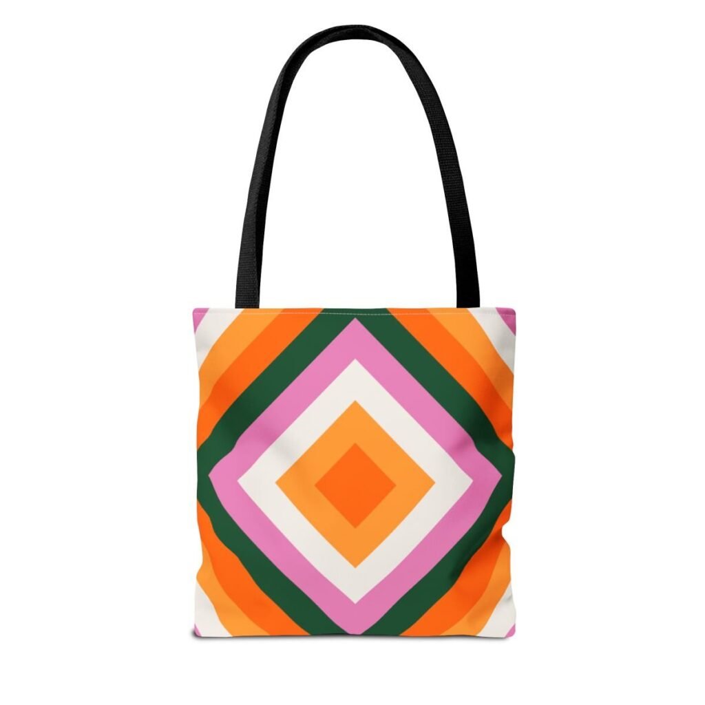 Tropic Bloom Diamond Tote Bag