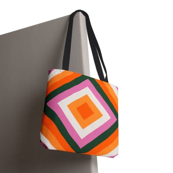 Tropic Bloom Diamond Tote Bag - Image 8