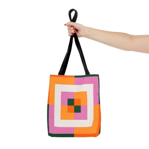 Tropic Bloom Labyrinth Tote Bag - Image 4