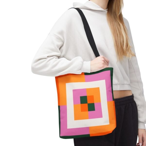 Tropic Bloom Labyrinth Tote Bag - Image 7