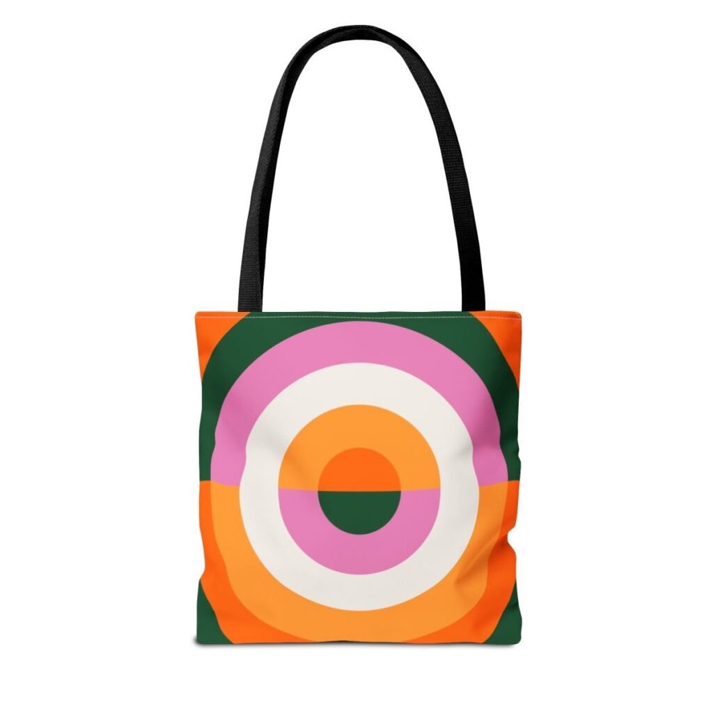 Tropic Bloom Orbit Tote Bag