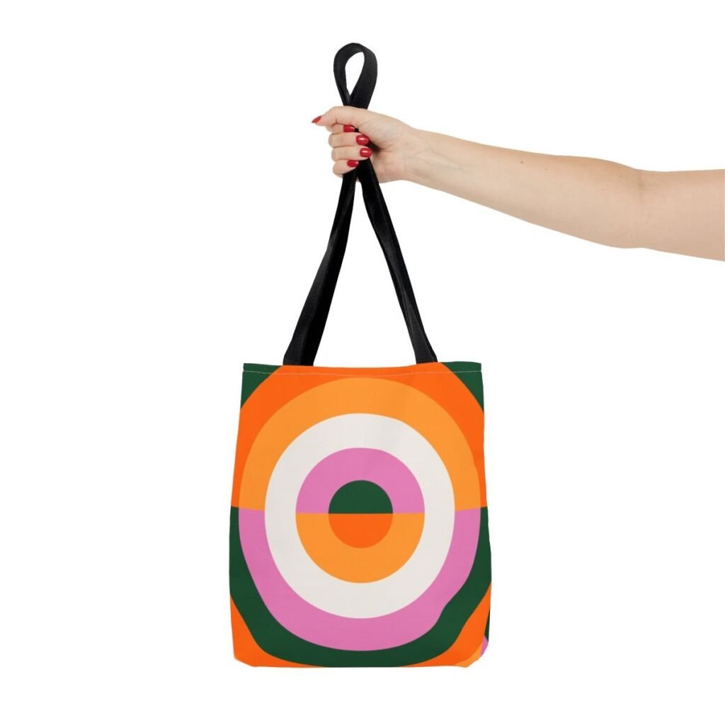 Tropic Bloom Orbit Tote Bag