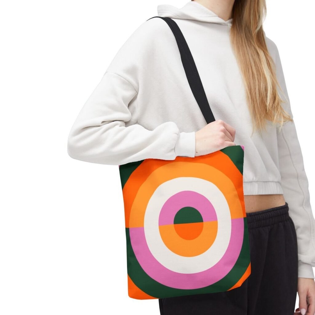 Tropic Bloom Orbit Tote Bag