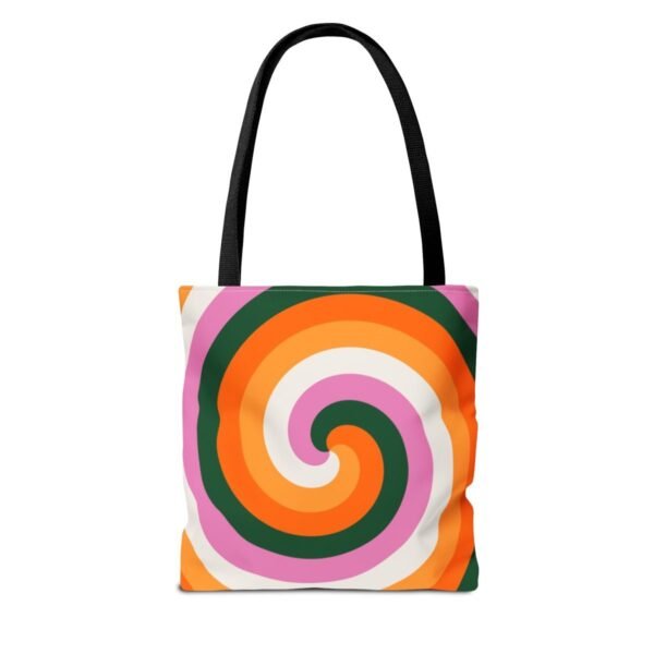 Tropic Bloom Spiral Tote Bag - Image 2