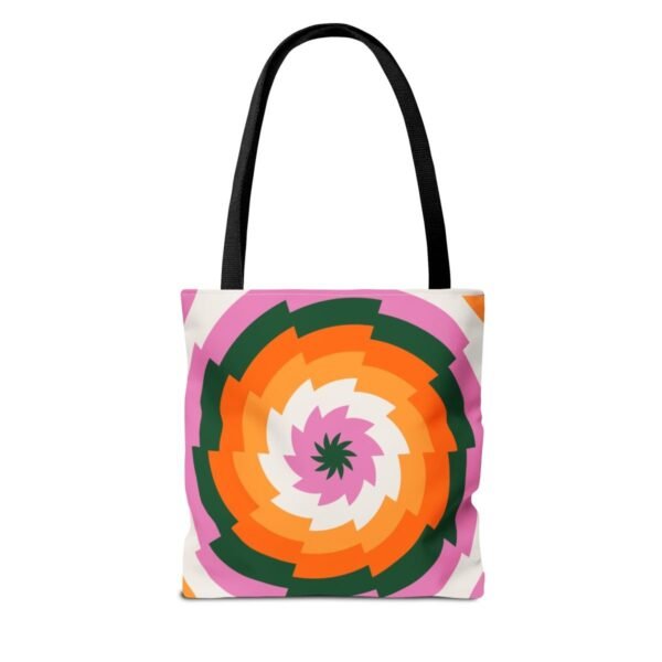 Tropic Bloom Vortex Tote Bag - Image 2