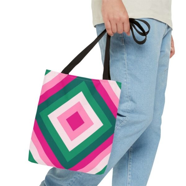Tropical Sorbet Diamond Tote Bag - Image 3