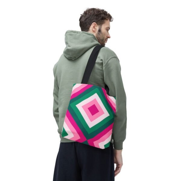 Tropical Sorbet Diamond Tote Bag - Image 6