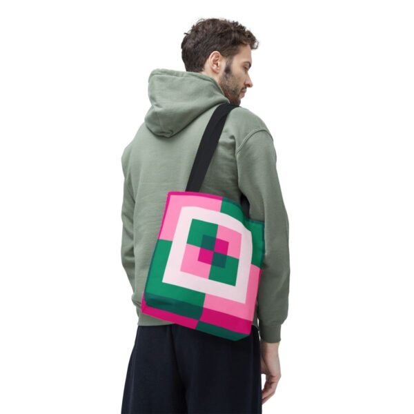 Tropical Sorbet Labyrinth Tote Bag - Image 6