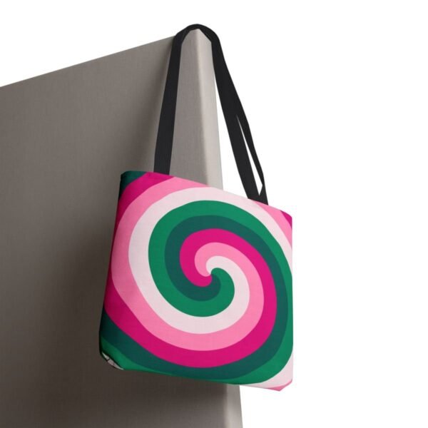 Tropical Sorbet Spiral Tote Bag - Image 6