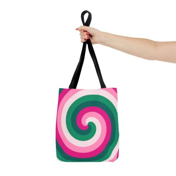 Tropical Sorbet Spiral Tote Bag - Image 3