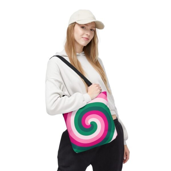 Tropical Sorbet Spiral Tote Bag - Image 4