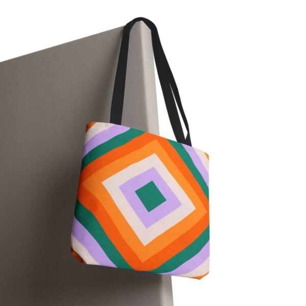 Tropical Twist Diamond Tote Bag - Image 8