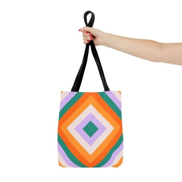 Tropical Twist Diamond Tote Bag - Image 4