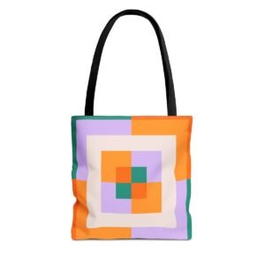 Tropical Twist Labyrinth Tote Bag