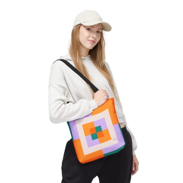 Tropical Twist Labyrinth Tote Bag - Image 5