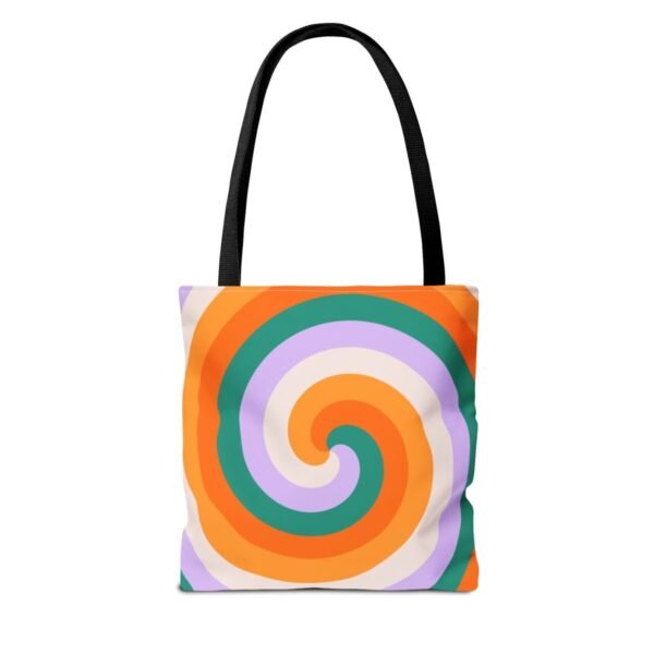 Tropical Twist Spiral Tote Bag - Image 2