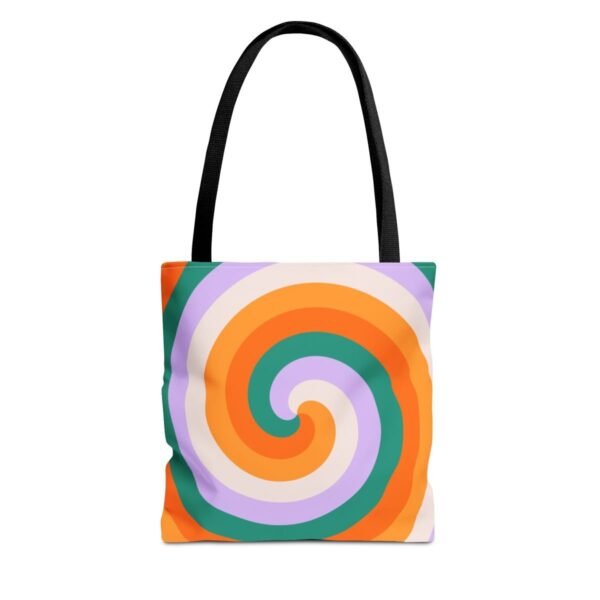 Tropical Twist Spiral Tote Bag